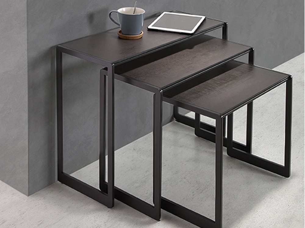 Mesa auxiliar Aura porcelánico de Ramiro Tarazona - 4