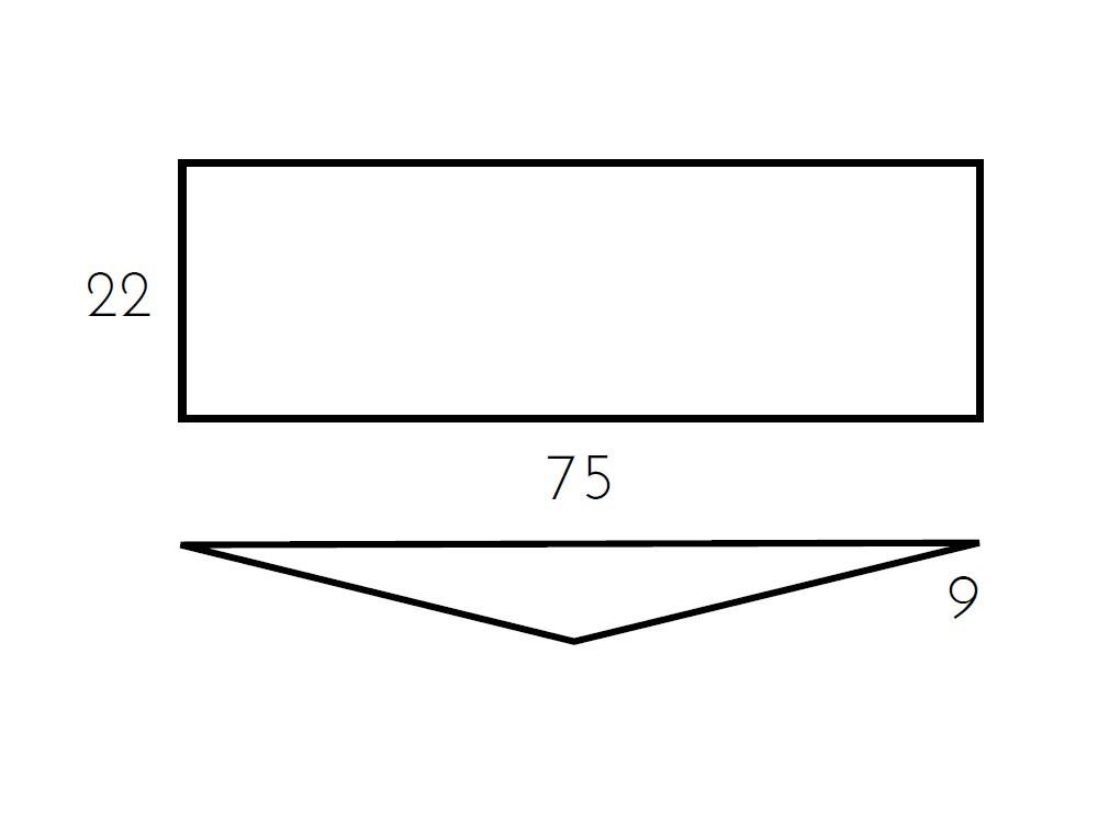 Estante decorativo de acero Diamond Ramiro Tarazona