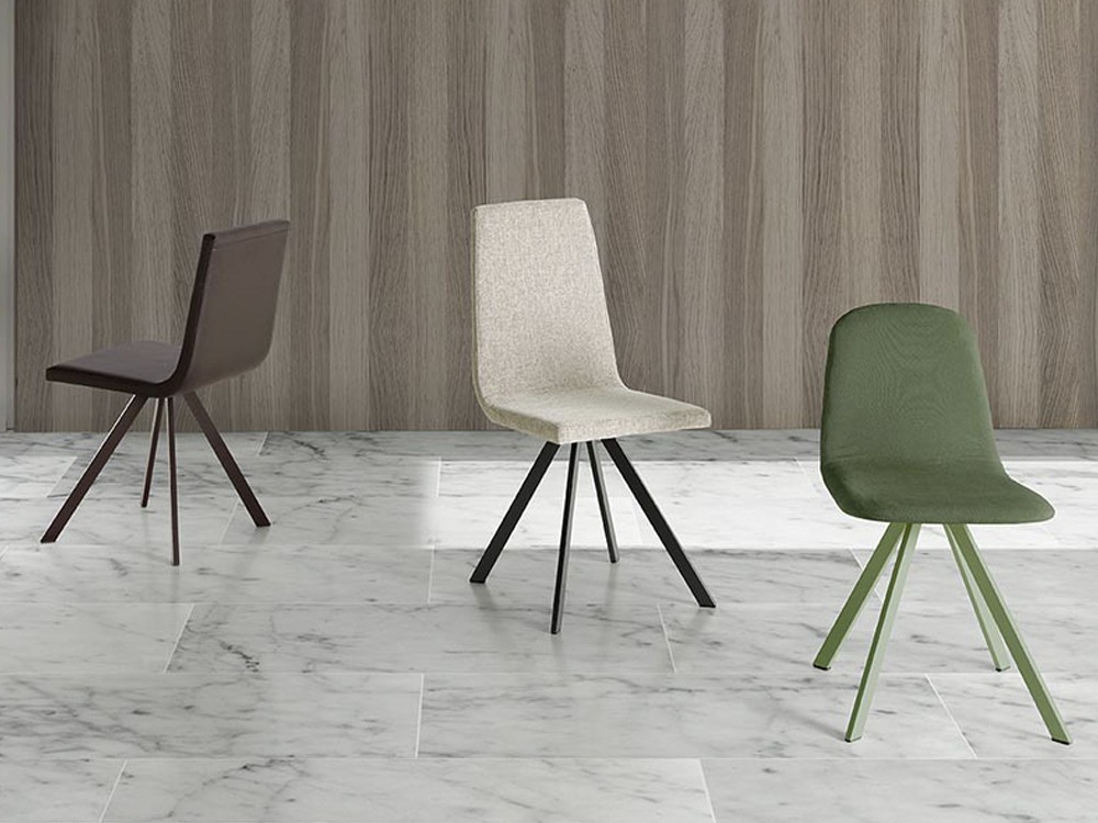 Silla de comedor tapizada Astrid Top de Ramiro Tarazona - 6