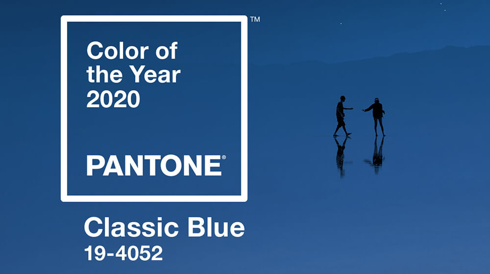 Classic blue 19-4052, el color para 2020 según Pantone