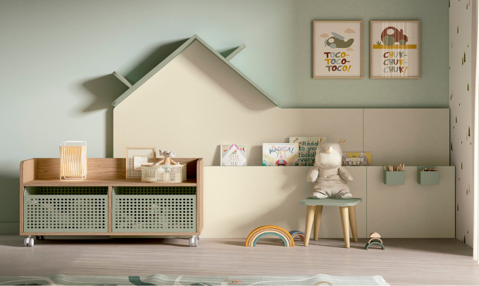 Zona de juego y play room